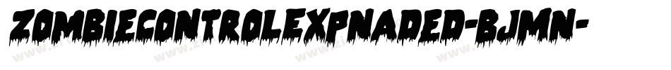 ZombieControlExpnaded-BJMn字体转换