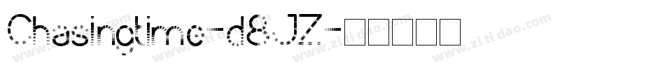 Chasingtime-d8JZ字体转换