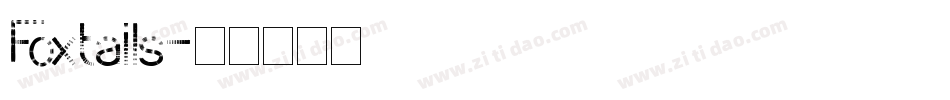 Foxtails字体转换