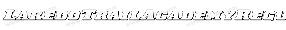 LaredoTrailAcademyRegular-Pevg字体转换