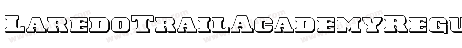 LaredoTrailAcademyRegular-Pevg字体转换