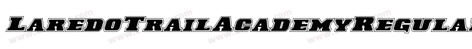 LaredoTrailAcademyRegular-Pevg字体转换