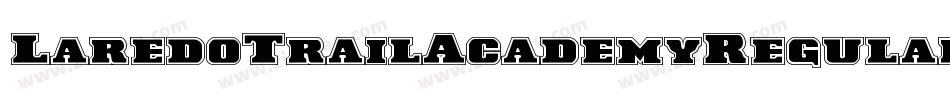 LaredoTrailAcademyRegular-Pevg字体转换