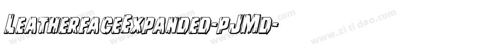 LeatherfaceExpanded-pJMd字体转换