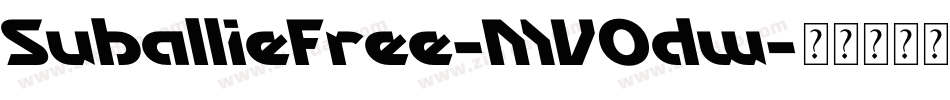 SuballieFree-MVOdw字体转换
