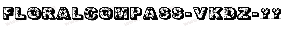 FloralCompass-VKdZ字体转换