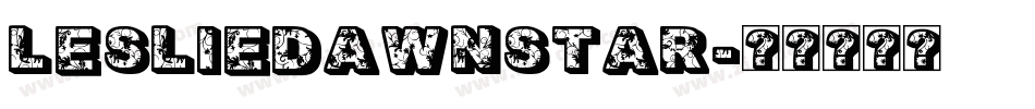 LeslieDawnStar字体转换