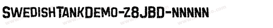 SwedishTankDemo-z8JBD字体转换