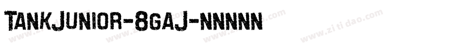 TankJunior-8gaJ字体转换