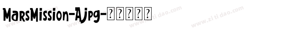 MarsMission-Ajpg字体转换