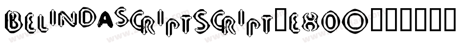 BelindascriptScript-e80O字体转换