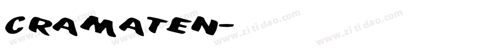 Cramaten字体转换