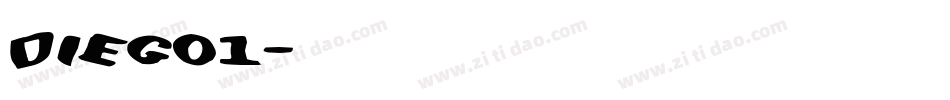 Diego1字体转换