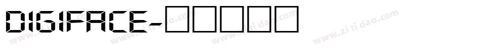 DIGIFACE字体转换