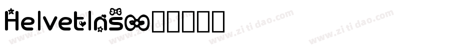 HelvetIns字体转换