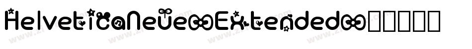 HelveticaNeue-Extended字体转换