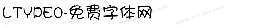 LTYPEO字体转换