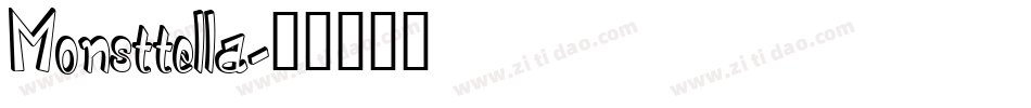Monsttella字体转换