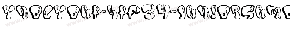 Knockout-HTF34-JuniorSumo字体转换
