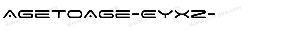 AgeToAge-Eyxz字体转换