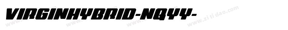 VirginHybrid-nqYY字体转换
