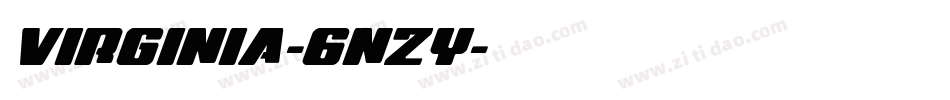 Virginia-6nzY字体转换