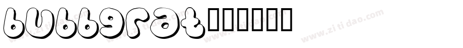 Bubbgrat字体转换