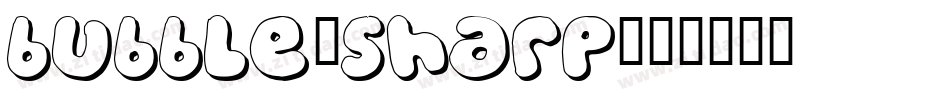 bubble_sharp字体转换