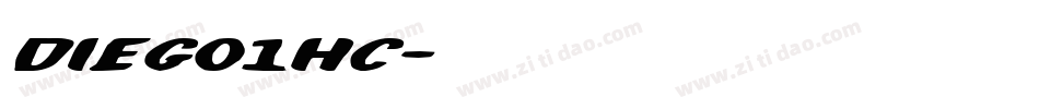 Diego1HC字体转换