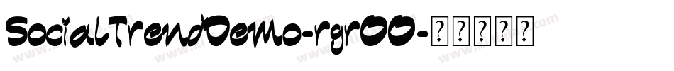 SocialTrendDemo-rgrOO字体转换