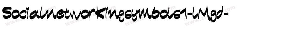 Socialnetworkingsymbols1-lMgd字体转换