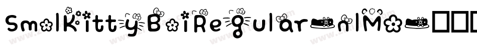 SmolKittyBoiRegular-nlMO字体转换