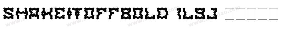 ShakeItOffBold-1L9j字体转换
