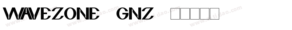 WaveZone-1GnZ4字体转换