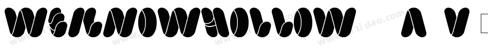 WeknowHollow-51a9V字体转换