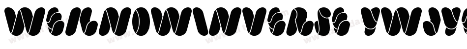 WeknowInverse-ywjye字体转换