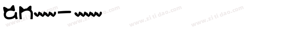 an英文字体字体转换