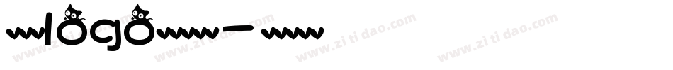 适合做logo的英文字体字体转换