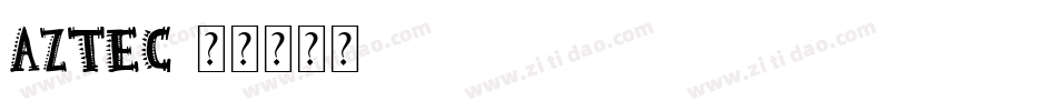 Aztec字体转换
