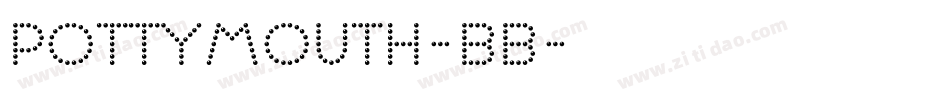 PottyMouth-BB字体转换