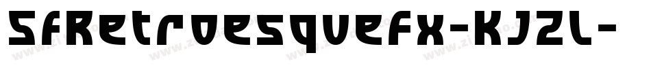 SfRetroesqueFx-KJZl字体转换
