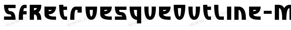 SfRetroesqueOutline-ML3n字体转换