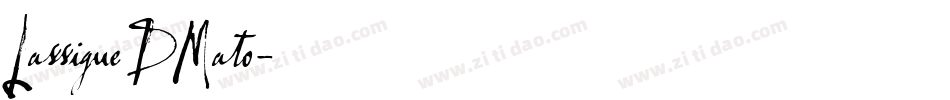LassigueDMato字体转换