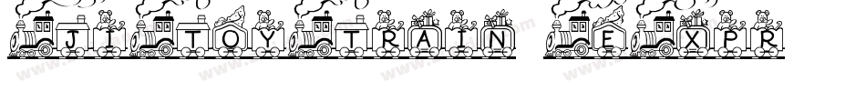 JiToyTrain-EXpr字体转换