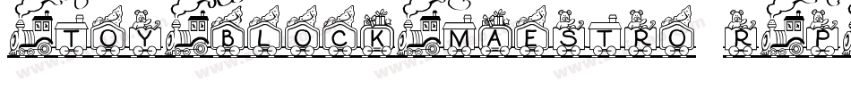 ToyBlockMaestro-rPZ8字体转换