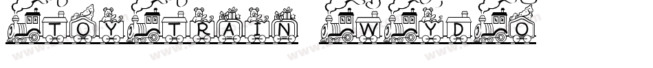ToyTrain-WYdO字体转换
