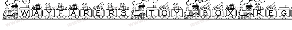 WayfarersToyBoxRegular-gxxER字体转换