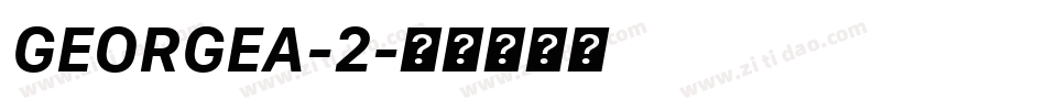 GEORGEA-2字体转换