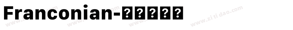 Franconian字体转换