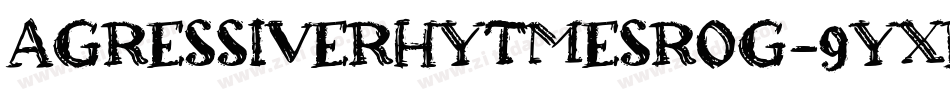 AgressiveRhytmesRog-9YXpB字体转换